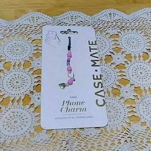 Mini Phone Charm Attaches To Phone Cases